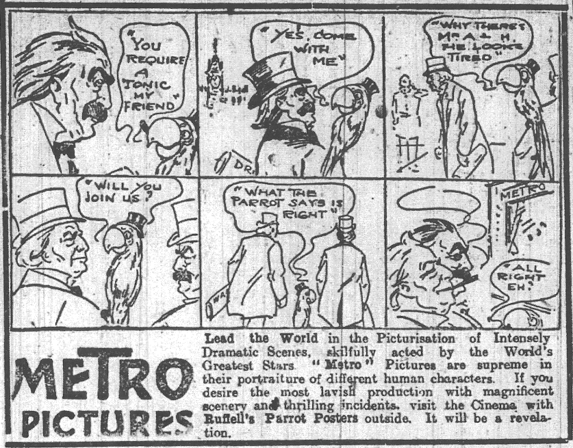 Metro ad DEM 3 Jan 1916